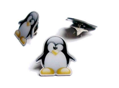 Ansteckpin - 3D Tux
