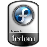 Notebook-Sticker - Fedora New Style