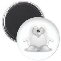 Magnet - Shadow Tux Magnet - Shadow Tux