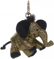 Schlüsselanhänger - Plüsch-Elefant Glitz & Glamour
