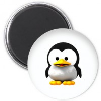 Magnet - Baby Tux Magnet - Baby Tux