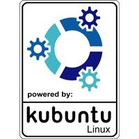 Notebook-Sticker - kubuntu Nr.1