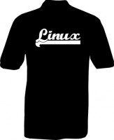 Polo-Shirt - Linux - New Style - Rückseite Polo-Shirt - Linux - New Style - Rückseite