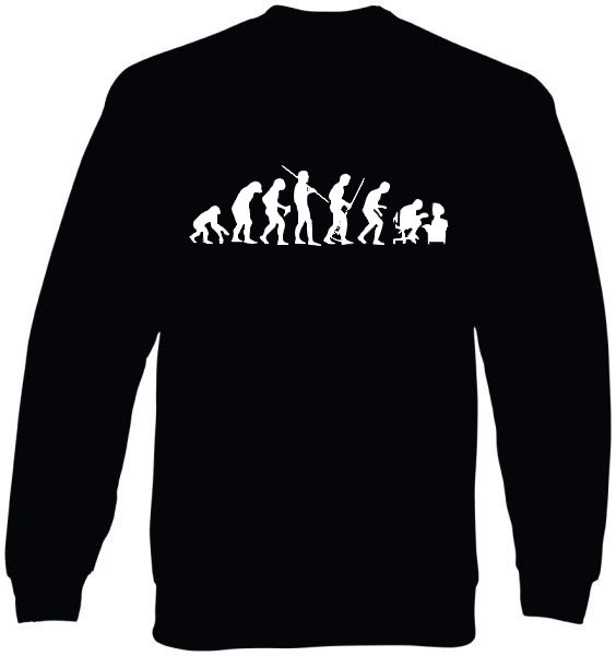 Sweat-Shirt - human evolution