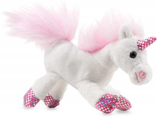 Plüsch-Magnet - Einhorn