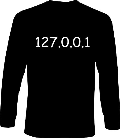 Langarm-Shirt - Localhost