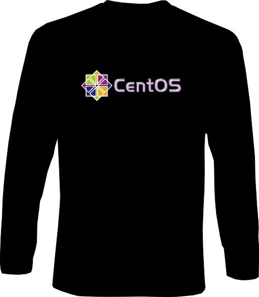 Langarm-Shirt - CentOS