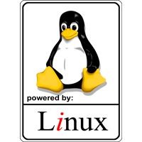 Notebook-Sticker - Linux powered Nr.1