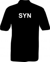 Polo-Shirt - SYN - Rückseite Polo-Shirt - SYN - Rückseite