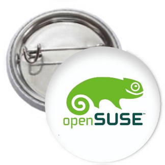 Ansteckbutton - openSUSE