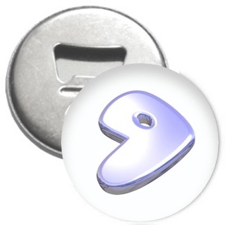 Flaschenöffner + Magnet - Gentoo