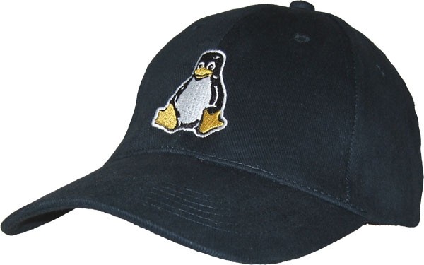 Baseballcap Tux - navy-blau