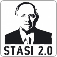 Maxi-Sticker - Stasi 2.0 Maxi-Sticker - Stasi 2.0